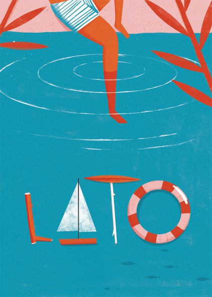 Plakat Lato Plakat Lato