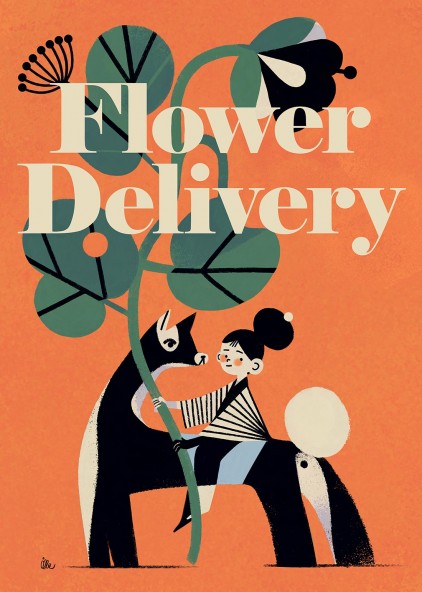 Plakat Flower delivery Plakat Flower delivery