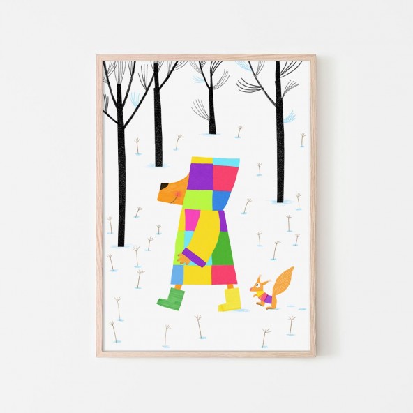 Squirrel Poster Squirrel Poster