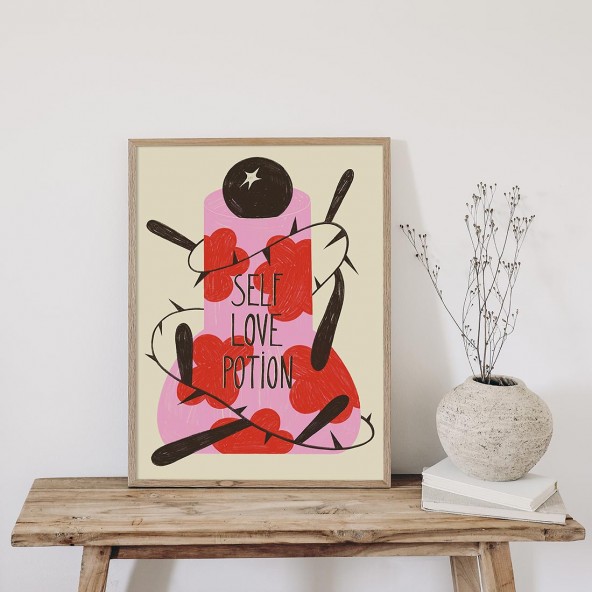 Plakat Self Love Potion Plakat Self Love Potion