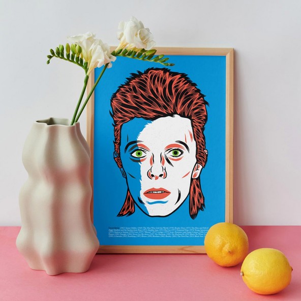 Plakat David Bowie