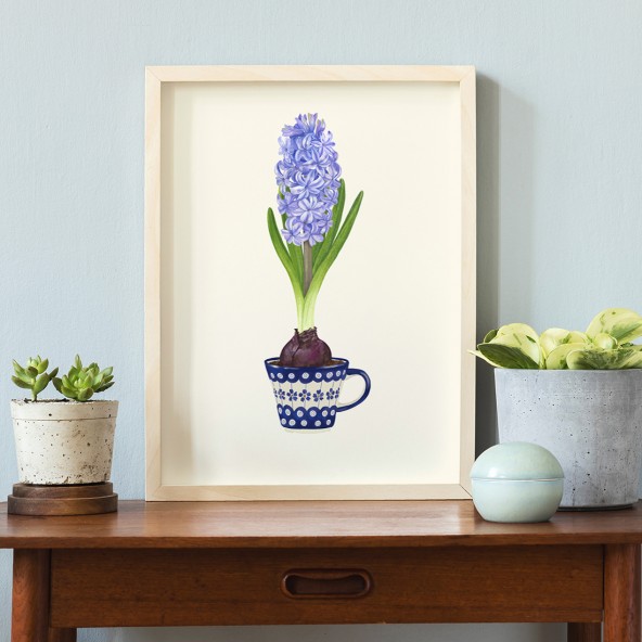 Hyacinth Poster