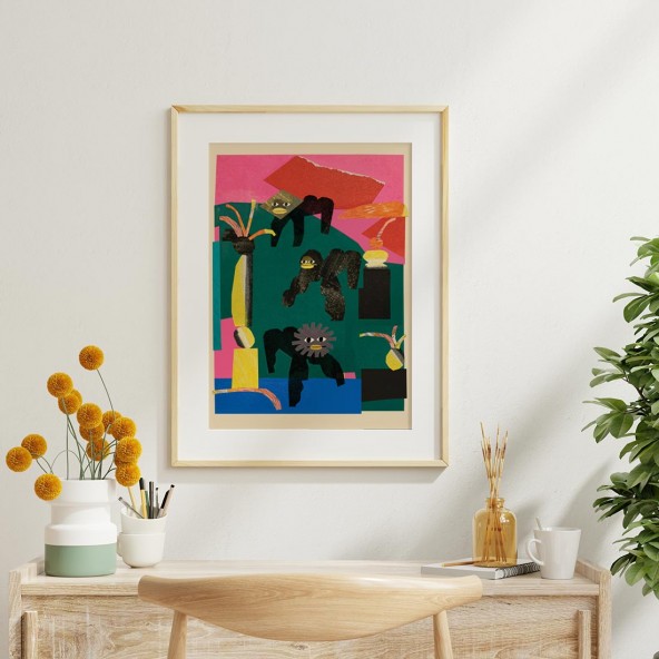 Monkeys Poster Monkeys Poster