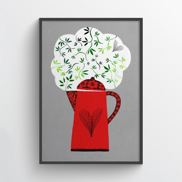 Plakat Green Tea Plakat Green Tea