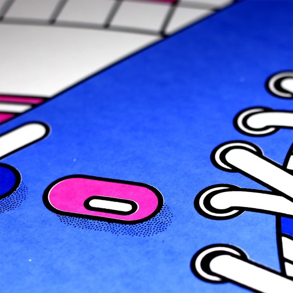 Pirouette Rollerskate Turquoise Art...