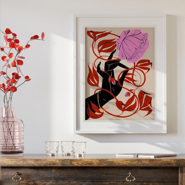 Plakat Piwonia Plakat Piwonia