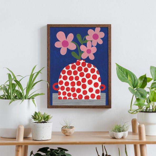 Plakat Waza w kropki Plakat Waza w kropki