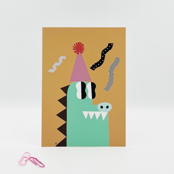 Mini poster Crocodile