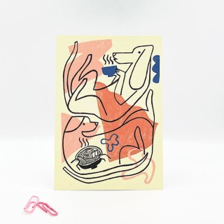 Mini Poster Bowl Dogs