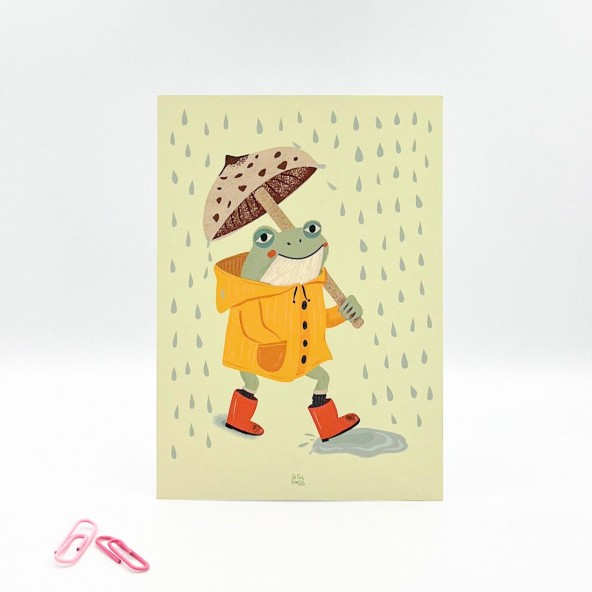 Mini Poster Frog