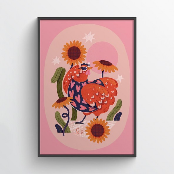 Chickens Poster Chickens Poster