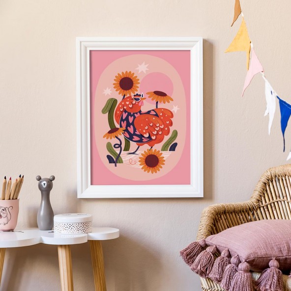 Chickens Poster Chickens Poster