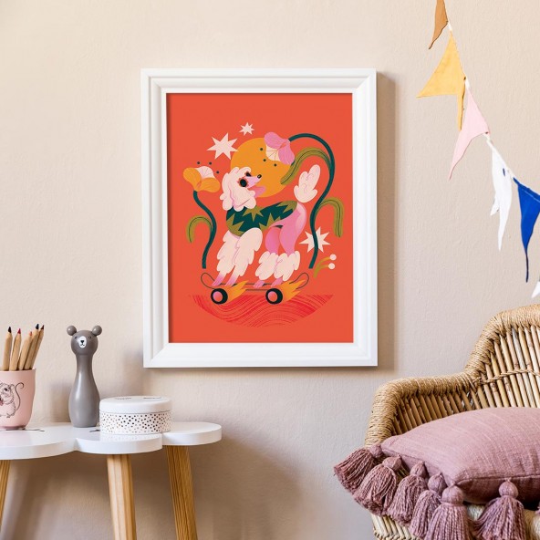 Poodle Poster Poodle Poster