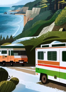 Plakat Camping