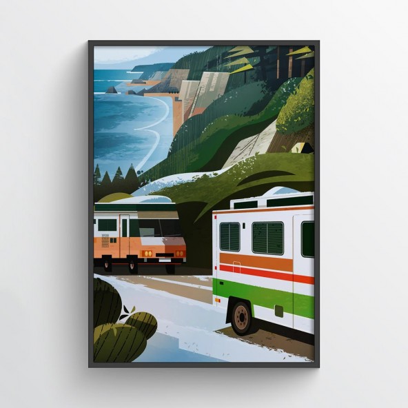 Plakat Camping Plakat Camping