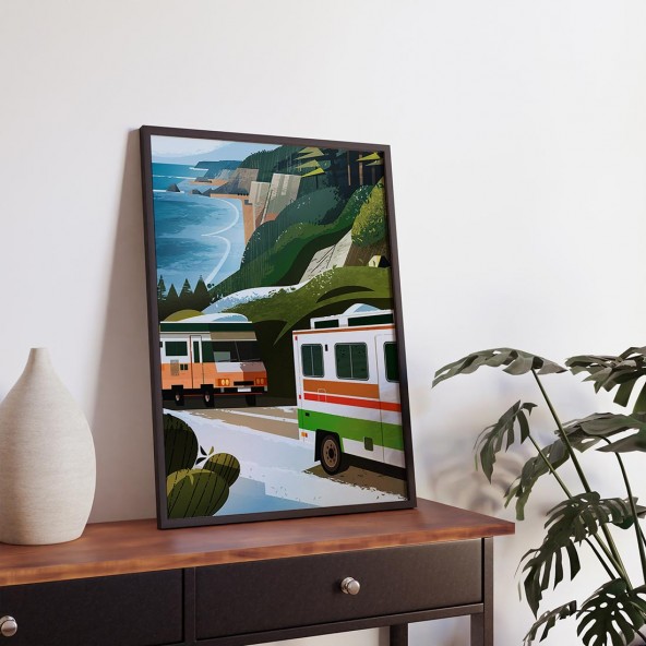 Plakat Camping Plakat Camping