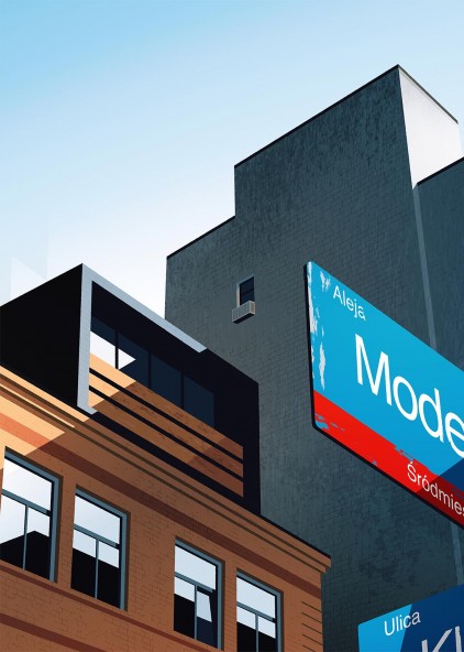 Modernism Ave Poster Modernism Ave Poster