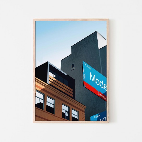 Modernism Ave Poster Modernism Ave Poster