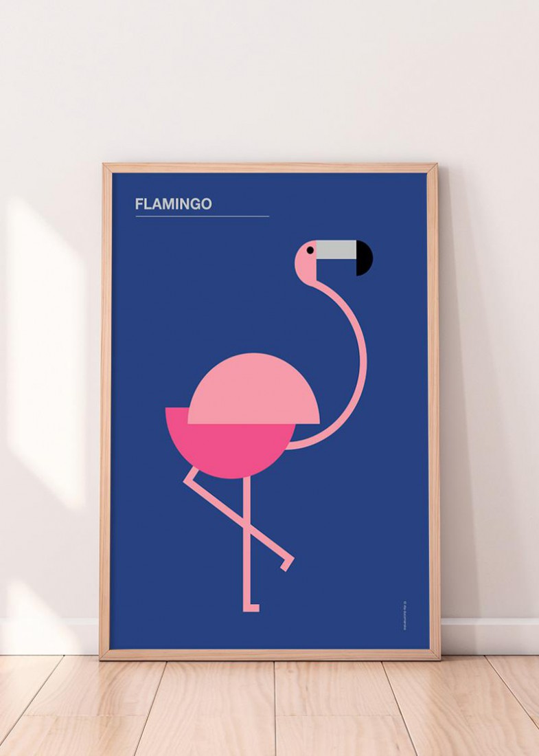 Plakat Flamingo