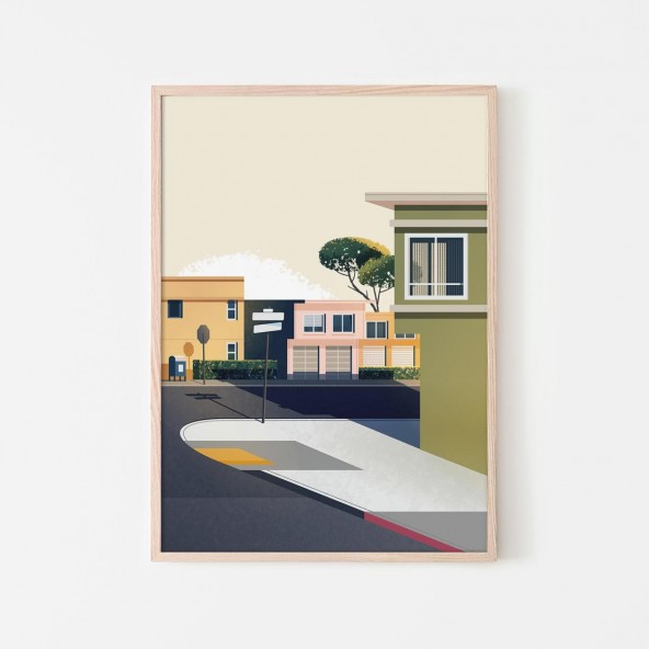 Plakat San Francisco I Plakat San Francisco I