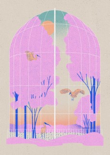 Birdhouse Poster
