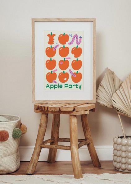 Apple party Poster Apple party Poster