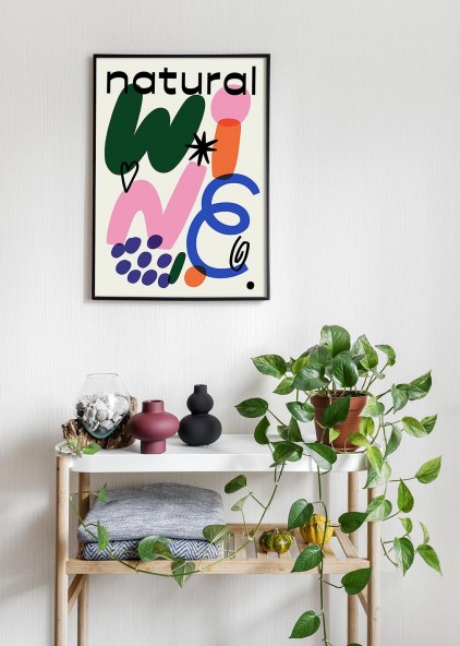 Plakat Natural Wine