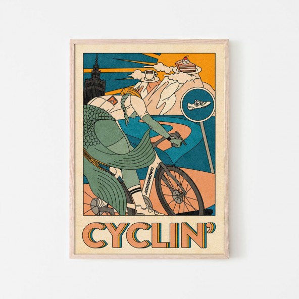 Plakat Warsaw Cyclin Plakat Warsaw Cyclin