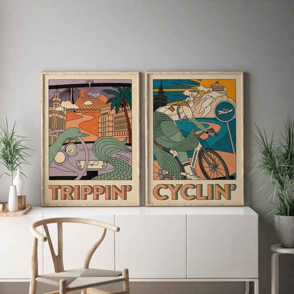 Plakat Warsaw Cyclin Plakat Warsaw Cyclin