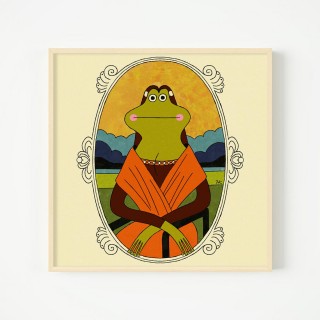 Frog Lisa Poster 2