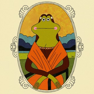 Frog Lisa Poster
