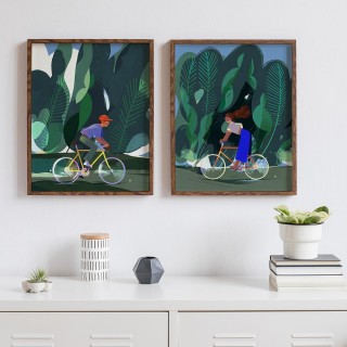 Plakat Rowerzysta 2