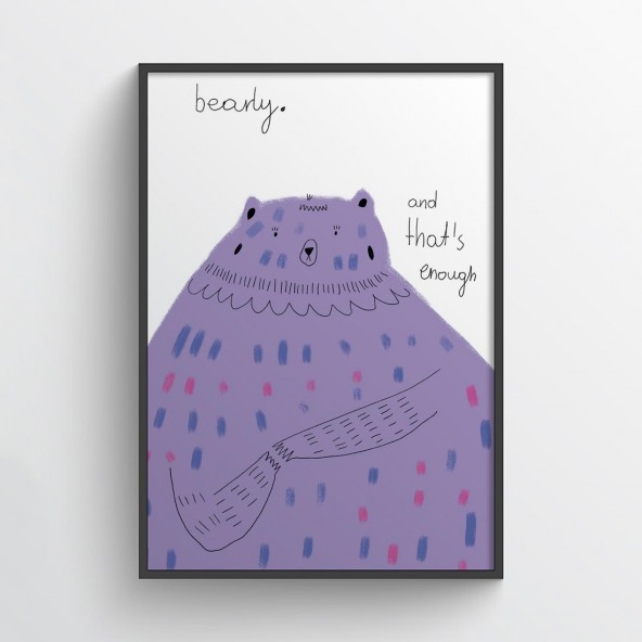 Plakat Bearly Plakat Bearly