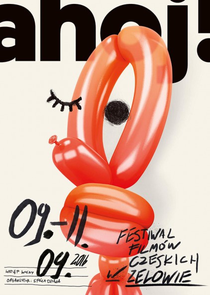 Plakat Ahoj Plakat Ahoj