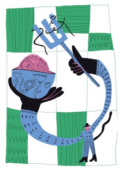 Cat's Ramen Poster Cat's Ramen Poster