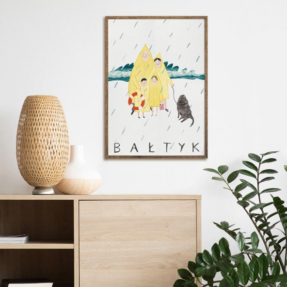 Plakat Udane wakacje