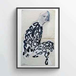Patterned Jumpsuit Poster 2