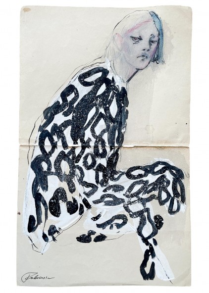 Patterned Jumpsuit Poster Patterned Jumpsuit Poster