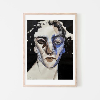 Portrait in Blue & Black... 2