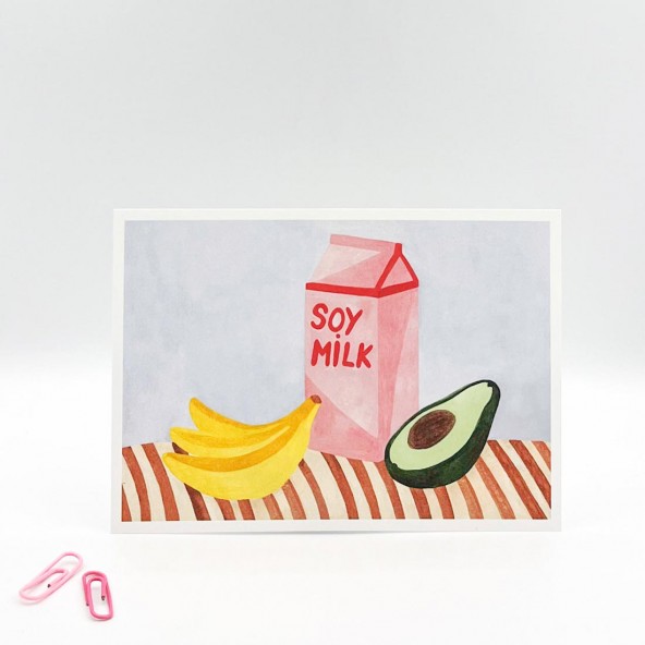 Set of postcards Yummy