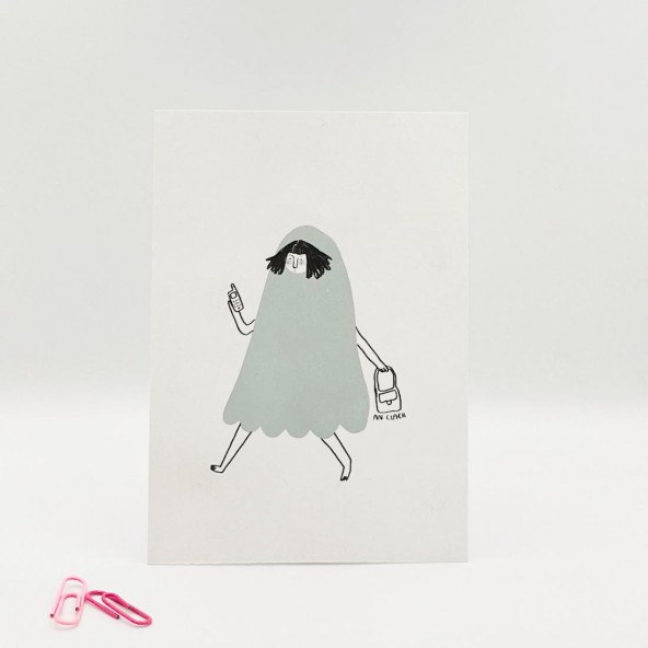 Zestaw pocztówek Girl gang