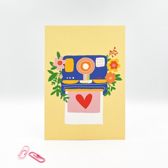Set of postcards With love
