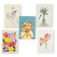 Set of postcards Flowers Set of postcards Flowers