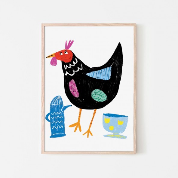 Hen Poster Hen Poster
