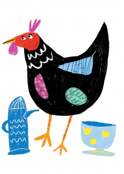 Hen Poster Hen Poster