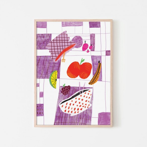 Plakat Sałatka owocowa Plakat Sałatka owocowa