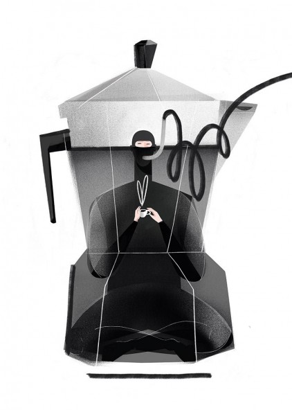 Plakat Czas na kawę Plakat Czas na kawę