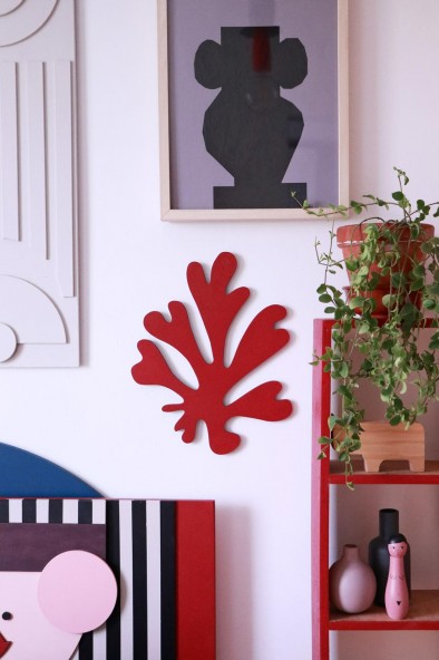 Red Coral Wall Decor