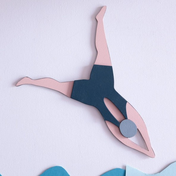 Swimmers Wall Decor Swimmers Wall Decor