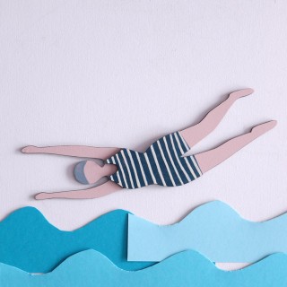 Swimmers Wall Decor 2